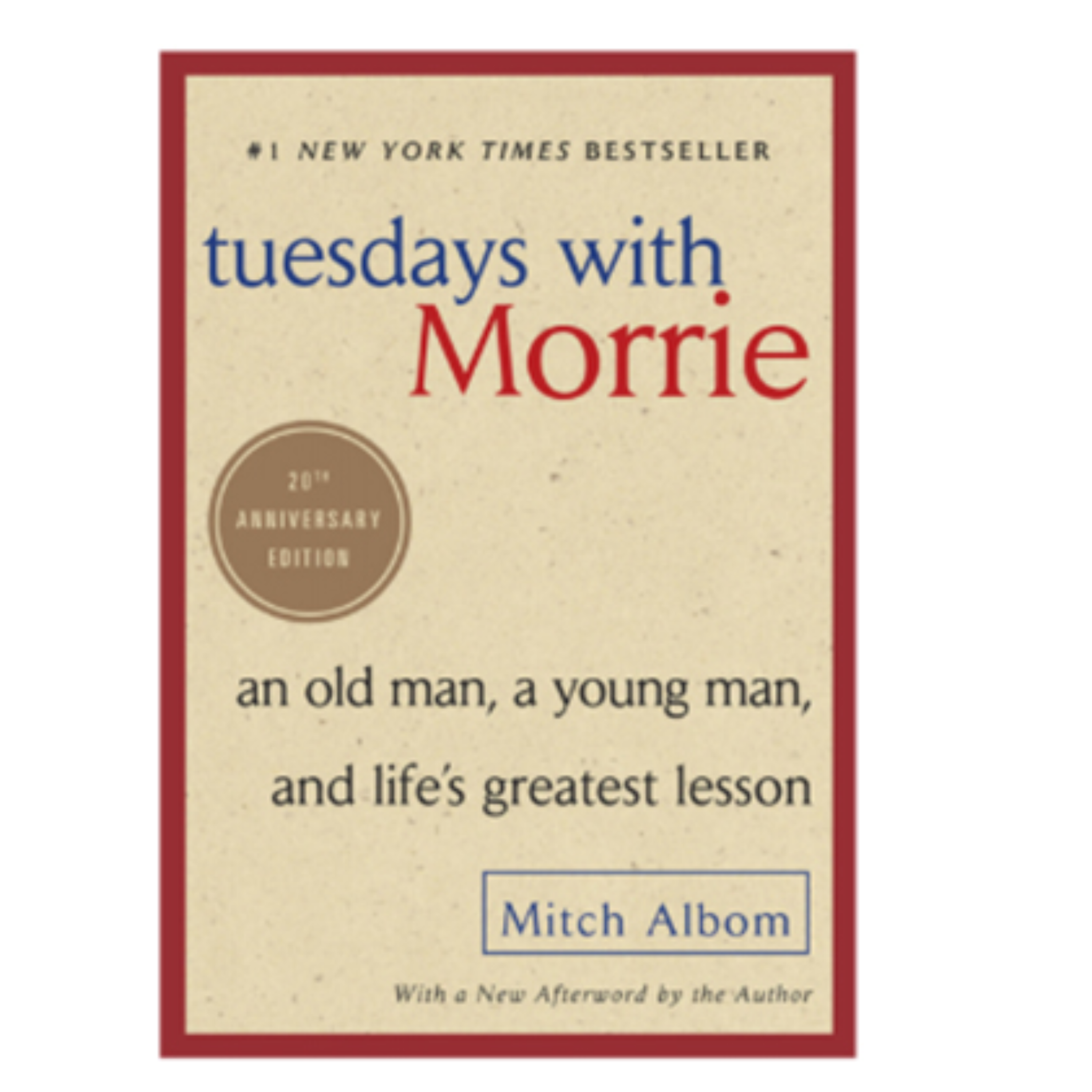 کاور رمان انگلیسی Tuesdays with morie