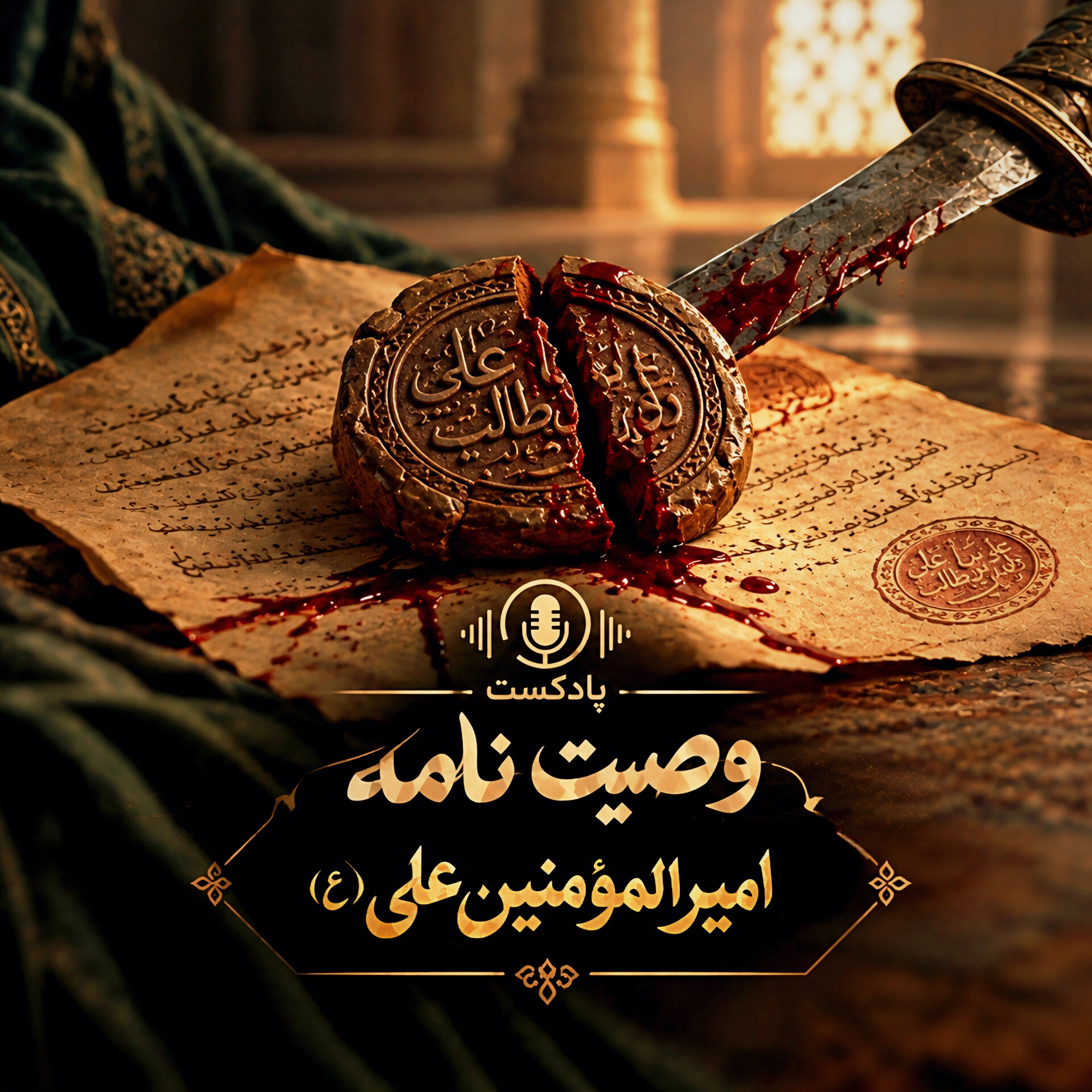 کاور پادکست نصایح امیرالمؤمنین (ع)