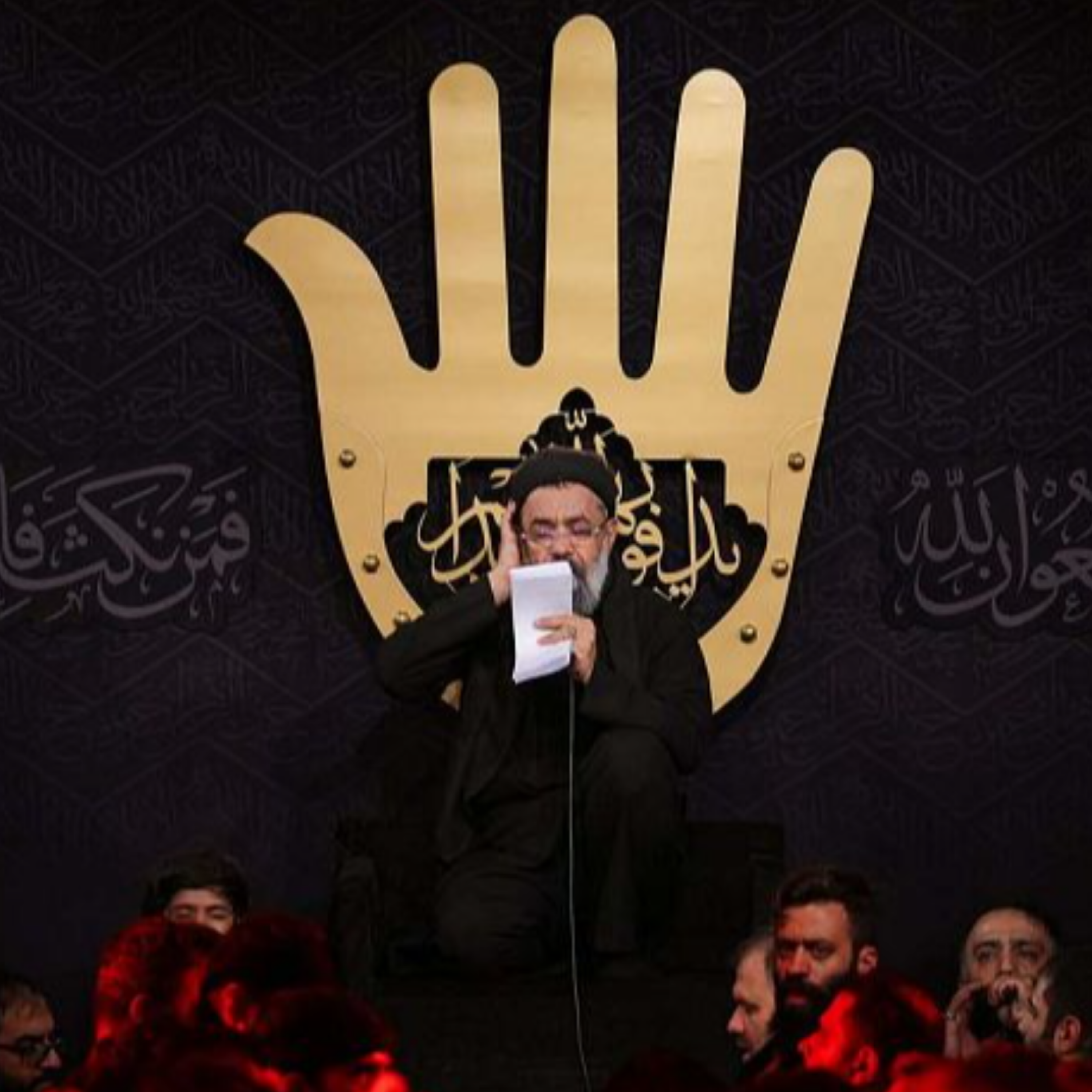 کاور حاج محمود کریمی، روضه حضرت قاسم بن الحسن علیهما السلام، (در صفآرایی حسین و یزید)