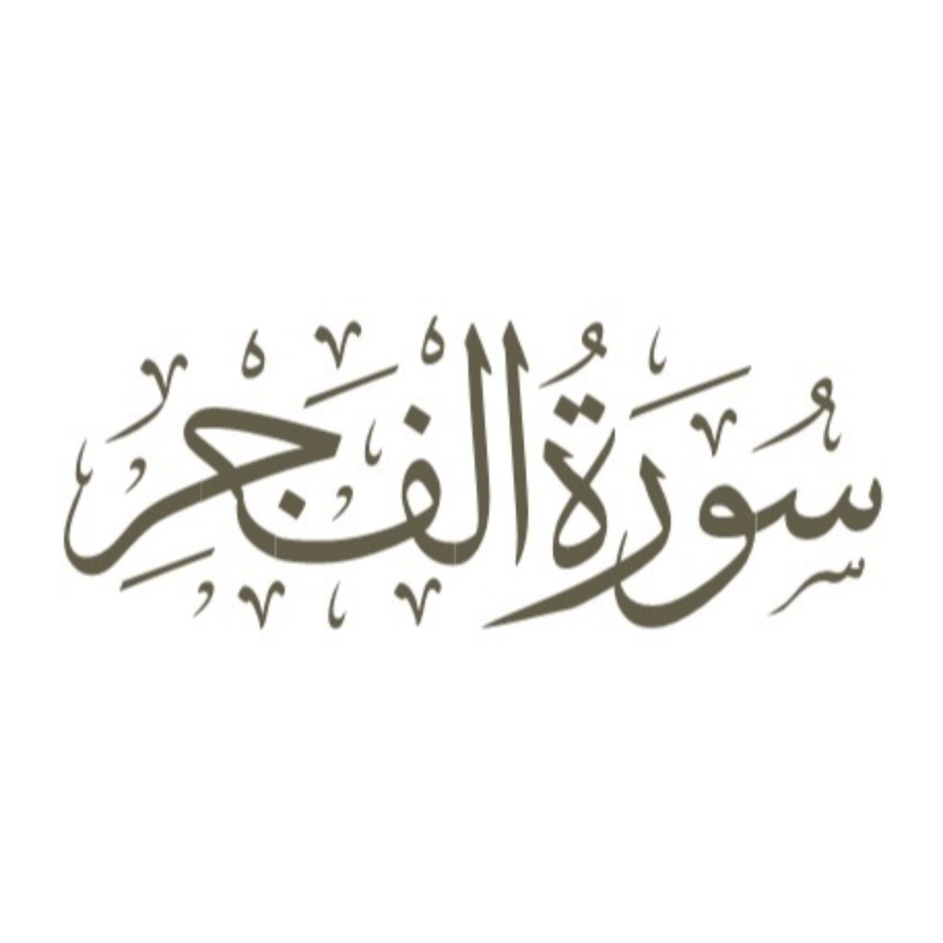 کاور توضیح لغوی ادبی سوره فجر