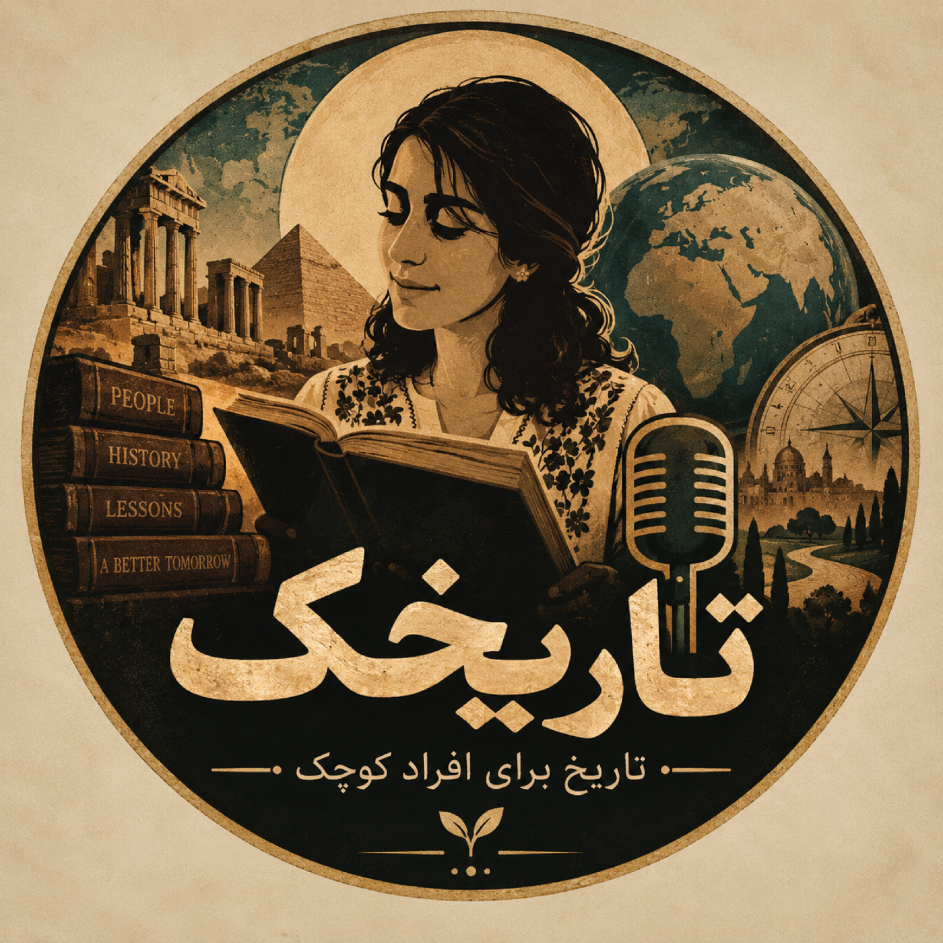 کاور پادکست پارسی تاریخک