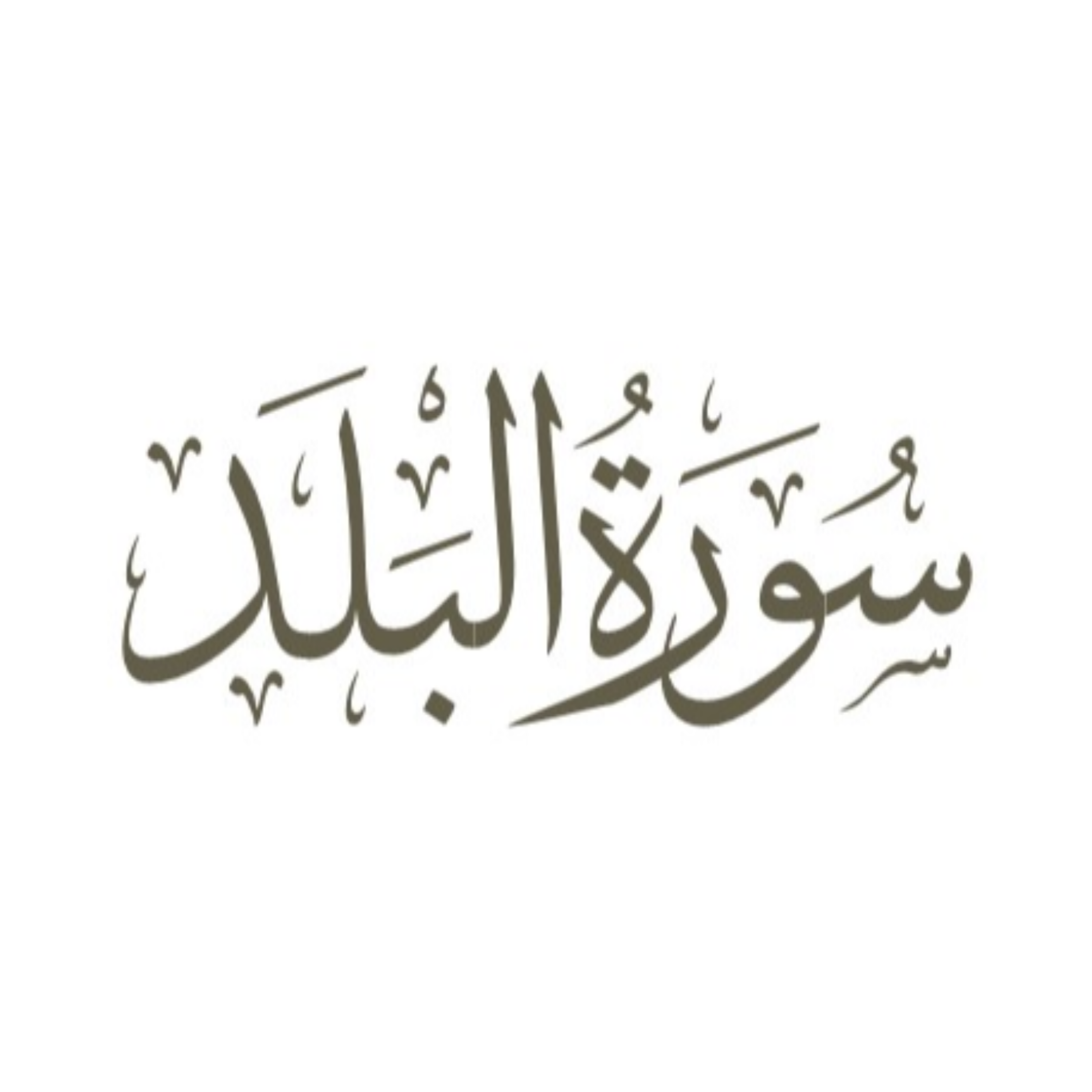کاور توضیح لغوی ادبی سوره بلد