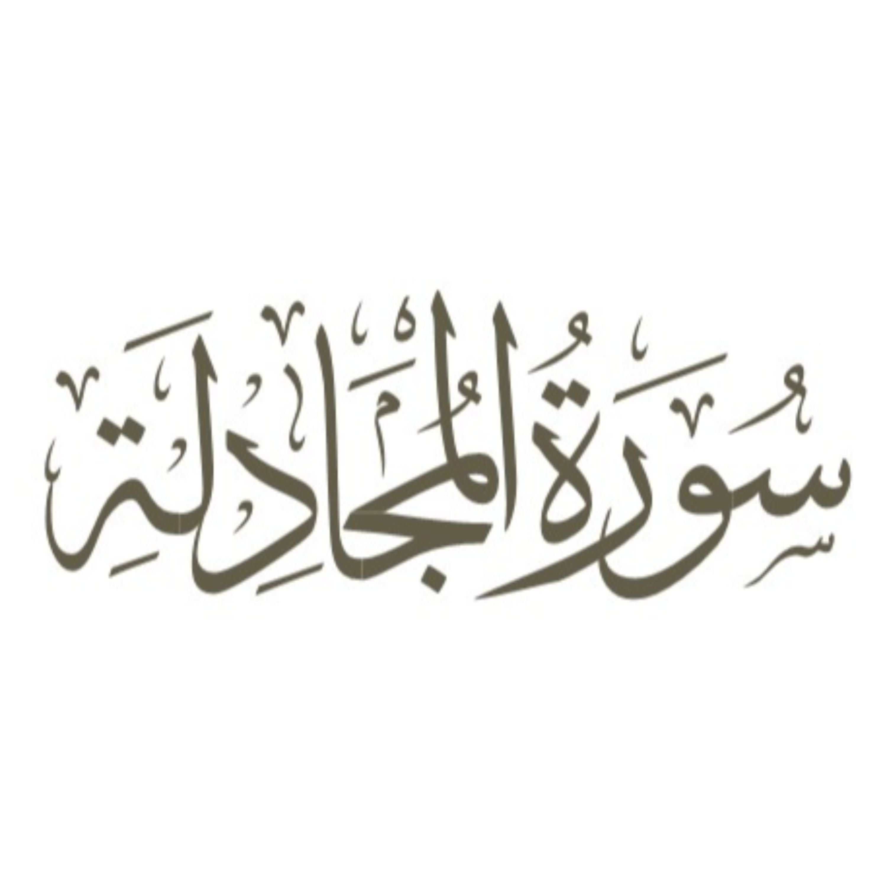 کاور توضیح لغوی ادبی سوره مجادله
