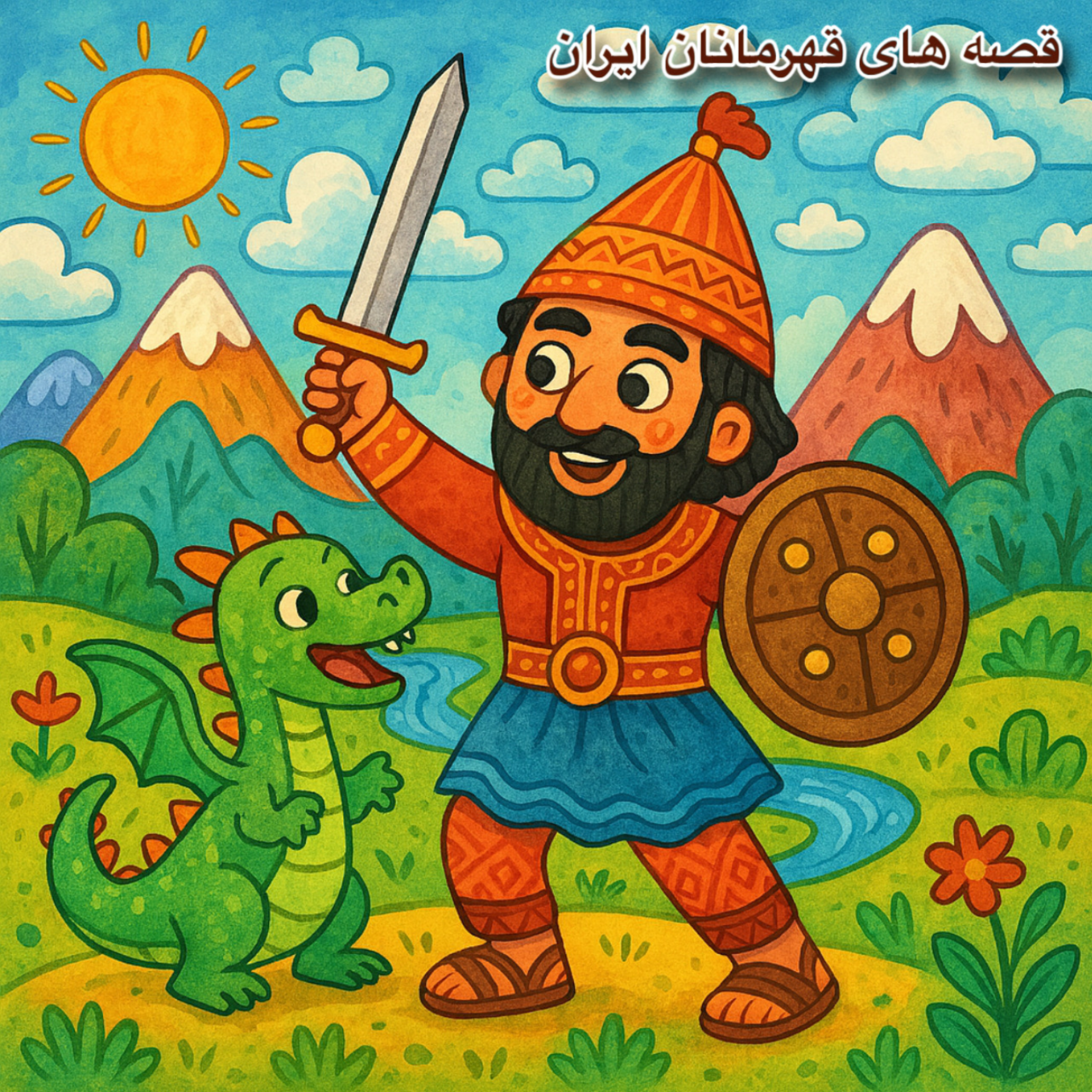 کاور قصه های قهرمانان ایران