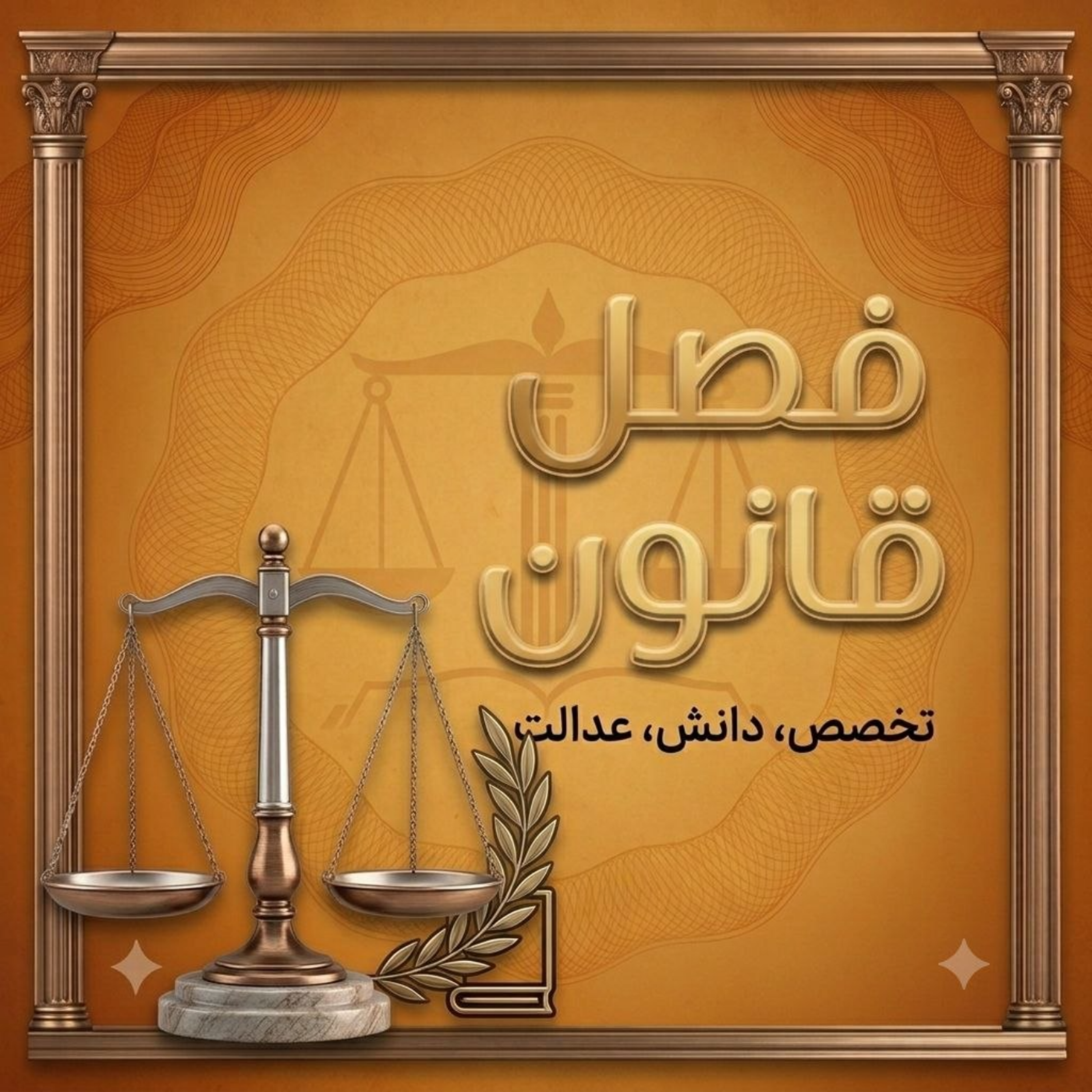 کاور پادکست فصل قانون