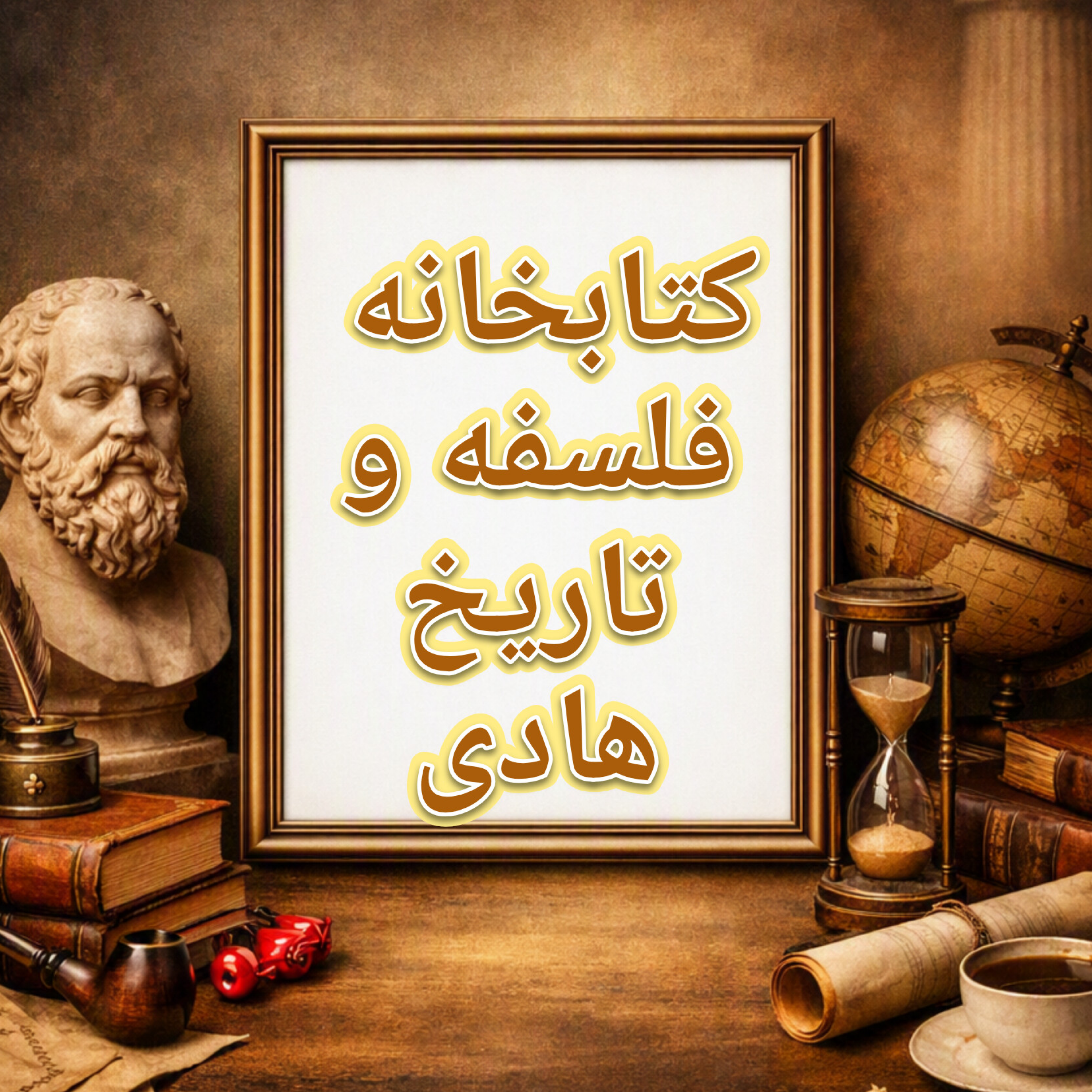 کاور کتابخانه فلسفه و تاریخ هادی