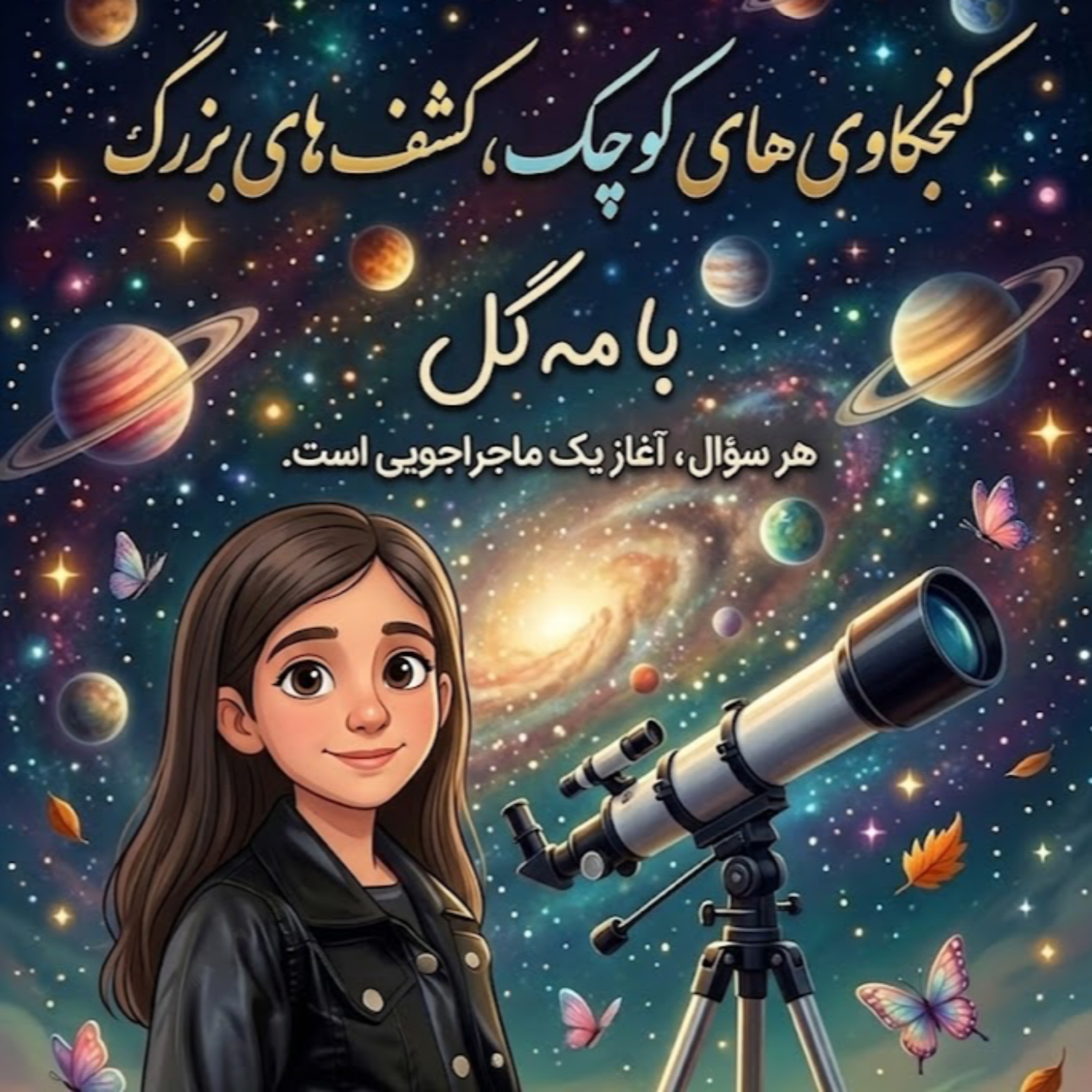 کاور کنجکاوی های کوچک، کشف های بزرگ
