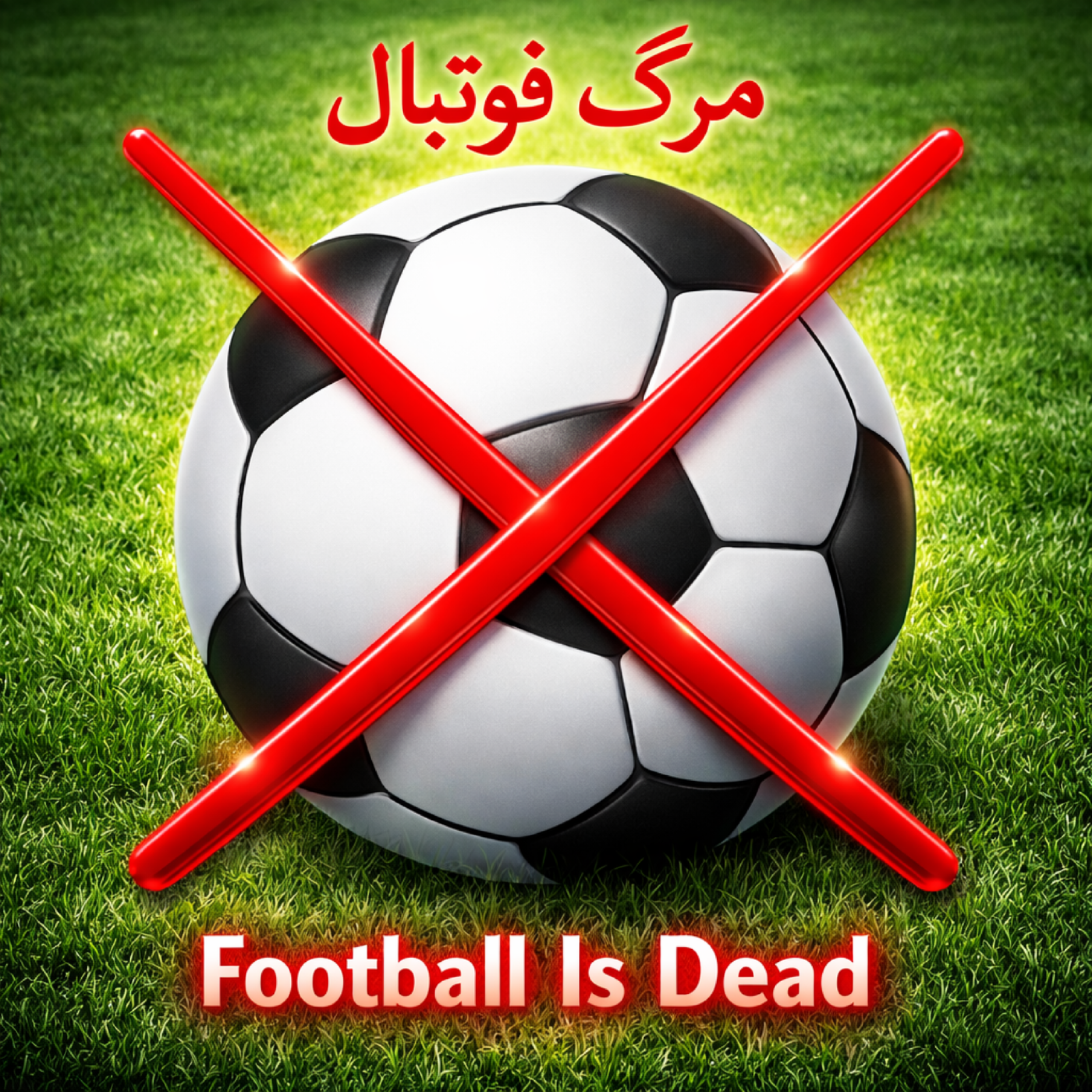 کاور مرگ فوتبال