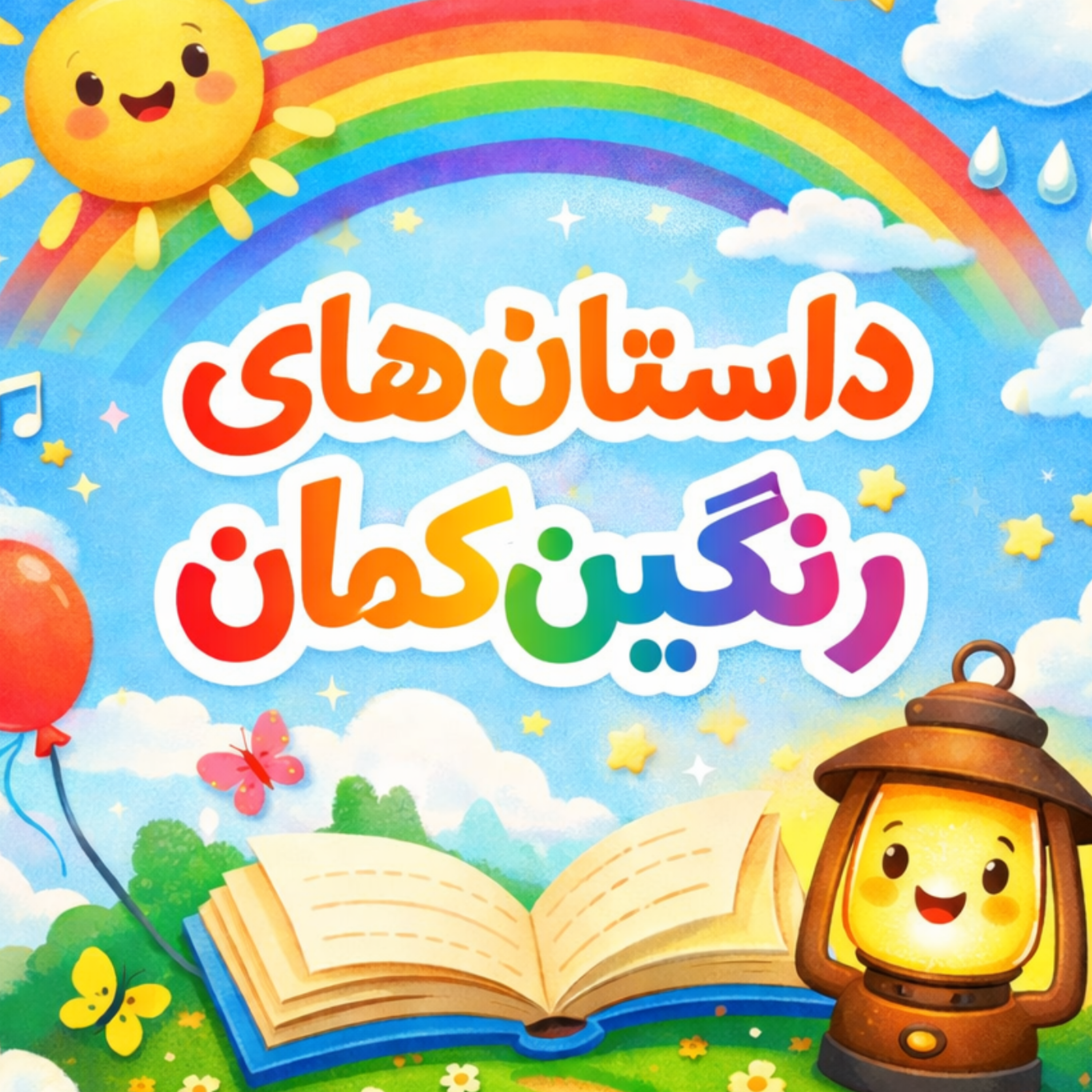 کاور داستان رنگین کمان