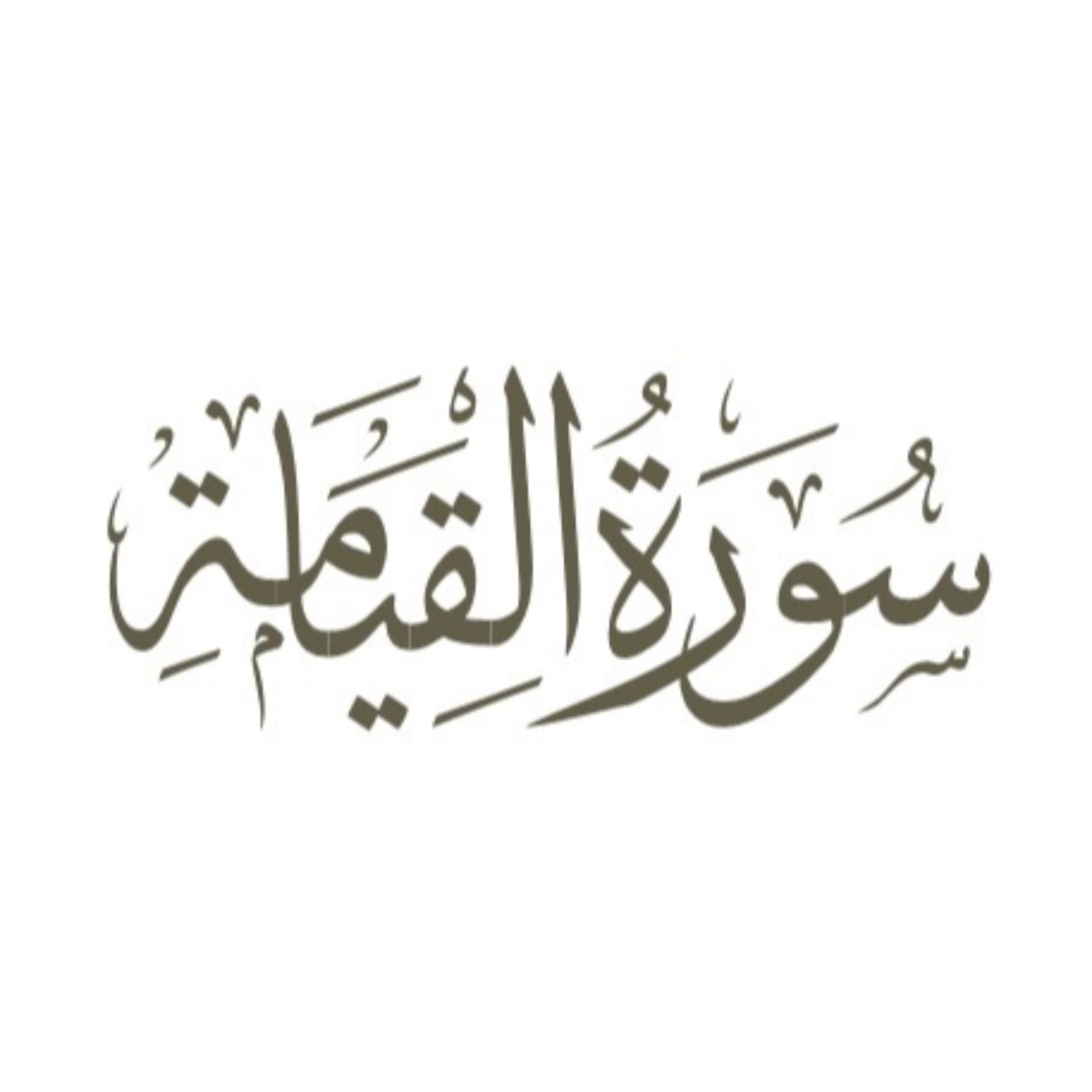 کاور توضیح لغوی ادبی سوره قیامه