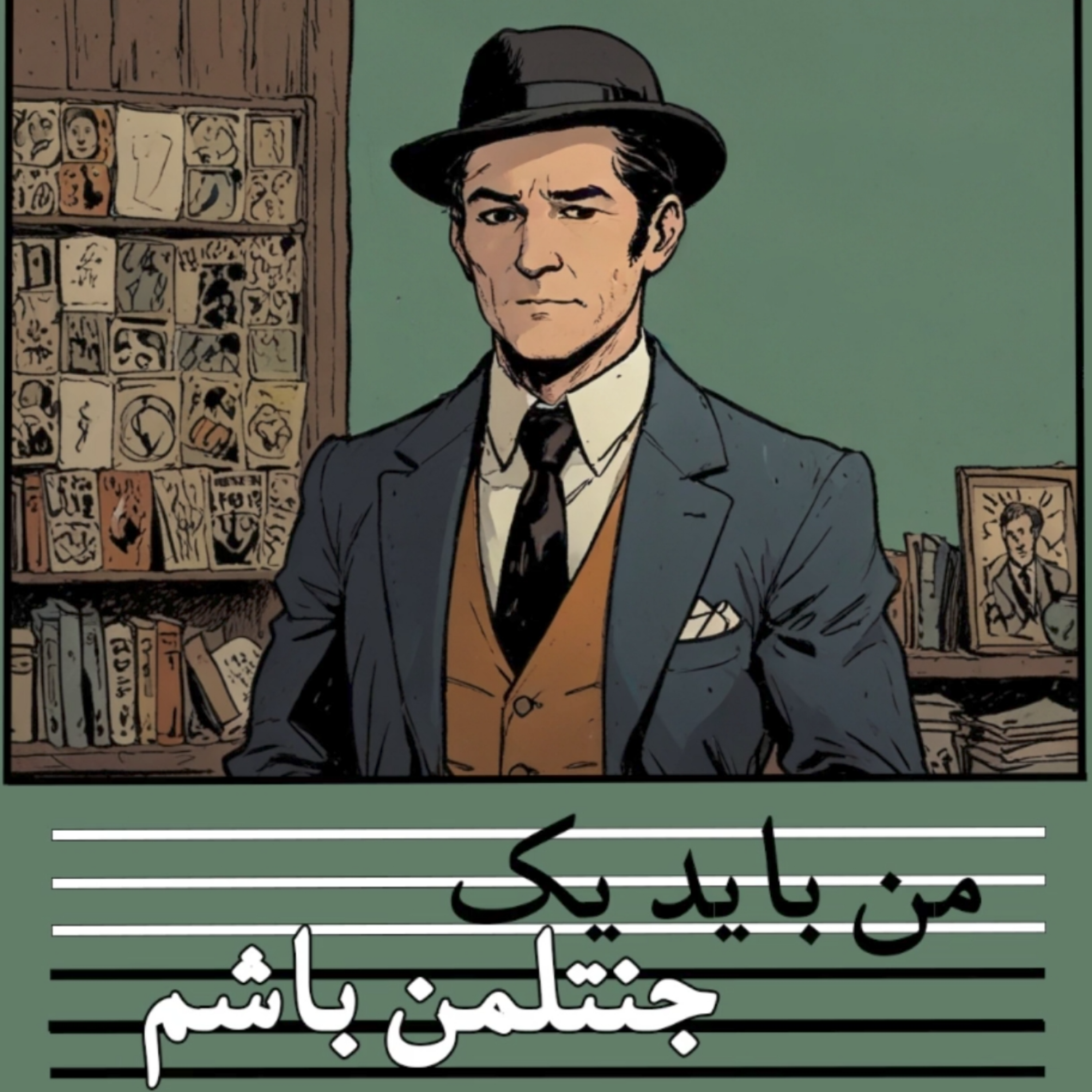 کاور من باید یک جنتلمن باشم