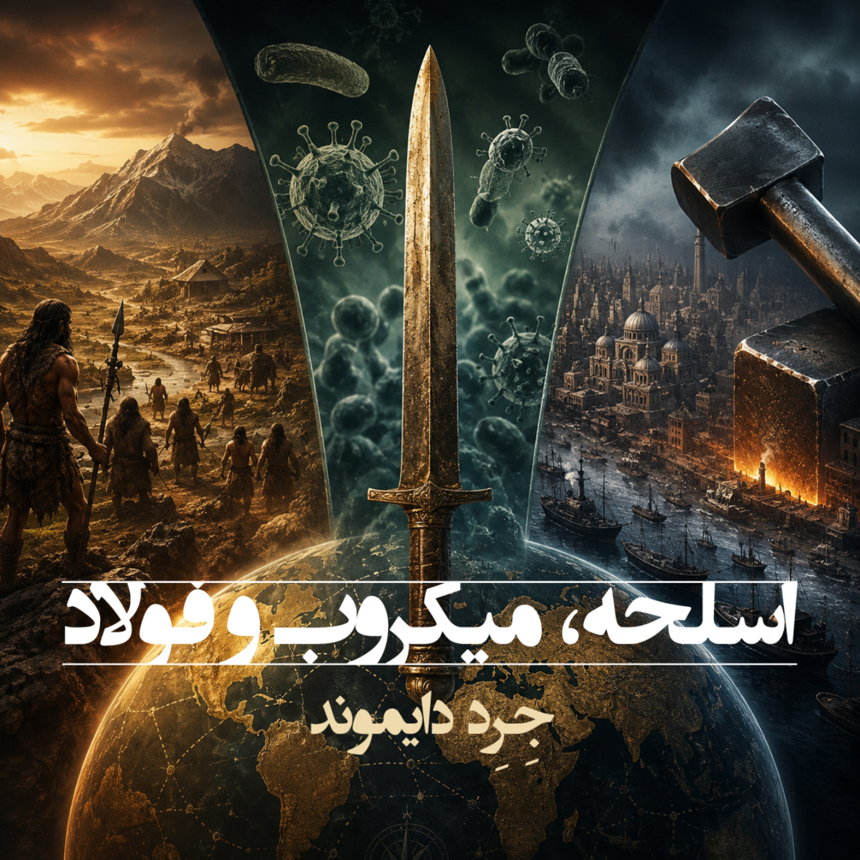 کاور اسلحه، میکروب و فولاد