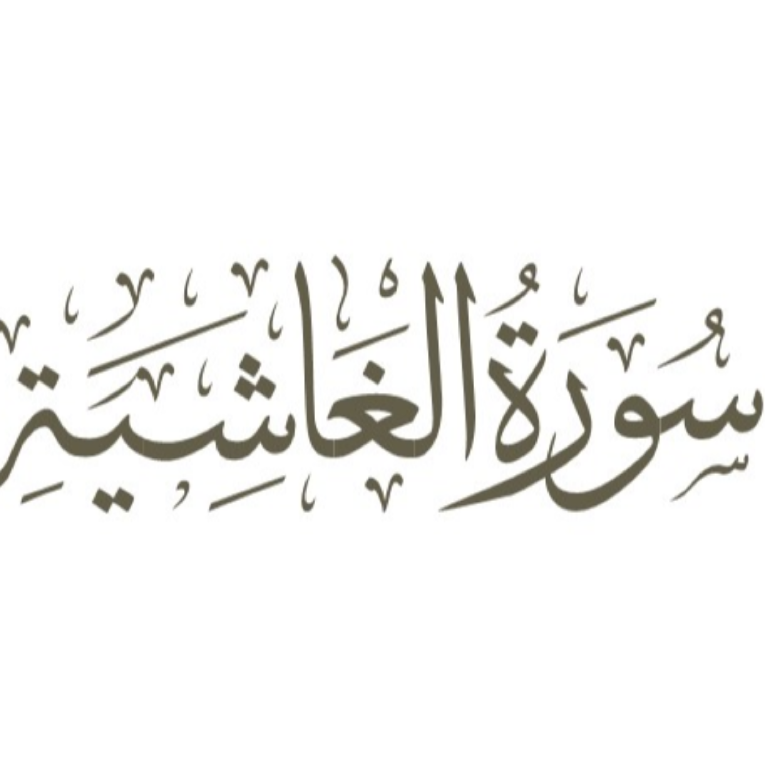کاور توضیح لغوی ادبی سوره غاشیه