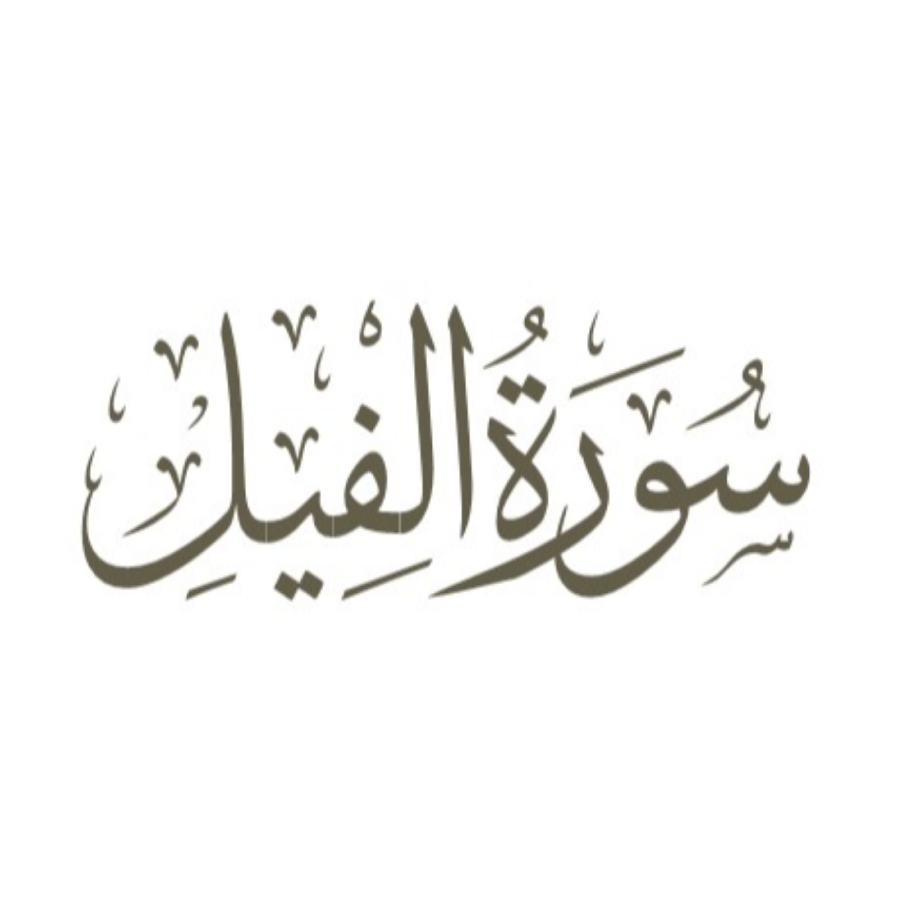 کاور توضیح لغوی ادبی سوره فیل